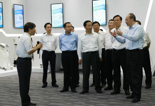 四川省黨政代表團(tuán)到海扶公司考察 陳敏爾彭清華唐良智尹力出席考察活動(dòng)