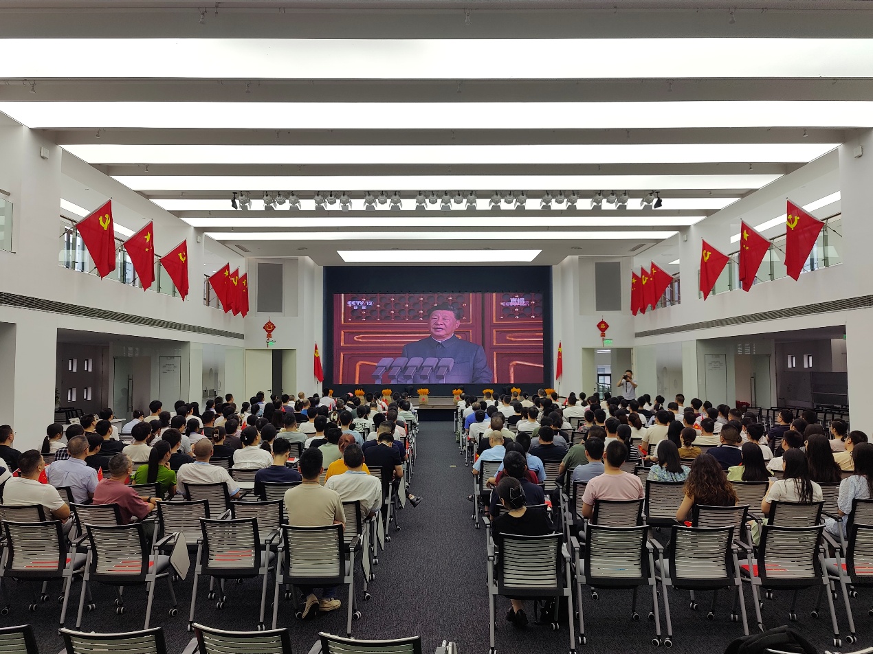 勿忘歷史 吾輩自強 ——海扶科技組織觀看紀念中國人民抗日戰(zhàn)爭暨世界反法西斯戰(zhàn)爭勝利80周年大會